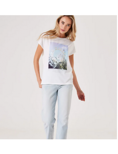 camiseta estampada con foto...