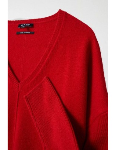 Jersey rojo lana y cachemir...