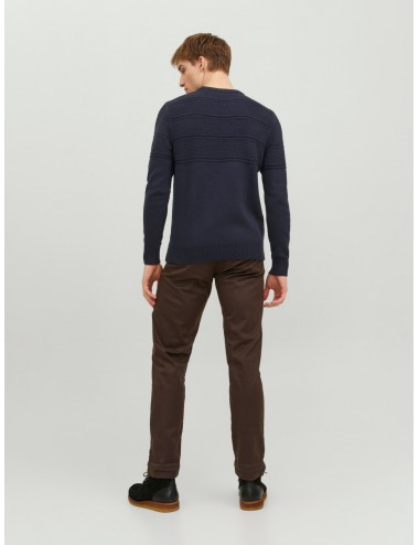 jjjerry knit crew neck jack...