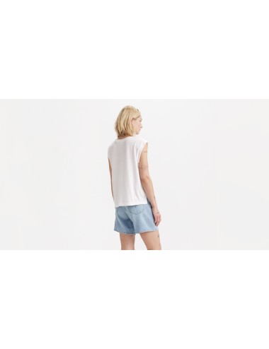 Levis boxy tank slub white