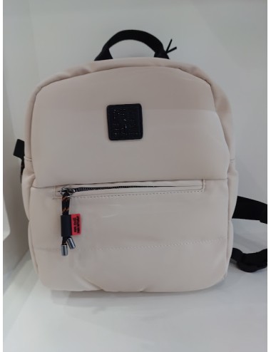 Mochila osaka beige negro...