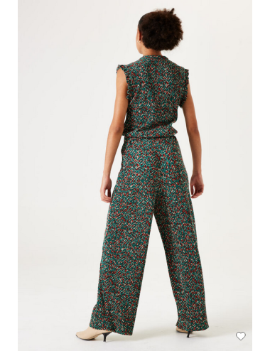 Pantalon floral estampado...