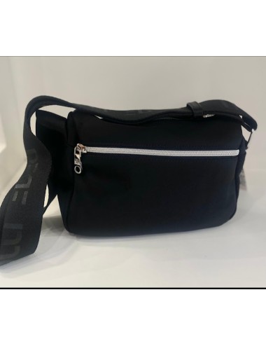 Bolso bandolera nylon negro...