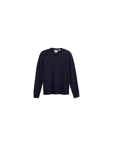 levis v-neck sweater naval...