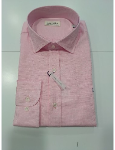 Camisa rosa falso liso...