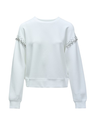 Sudadera blanca con...