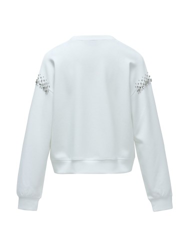 Sudadera blanca con...