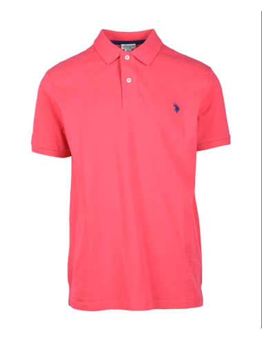 Polo kory liso coral Us...