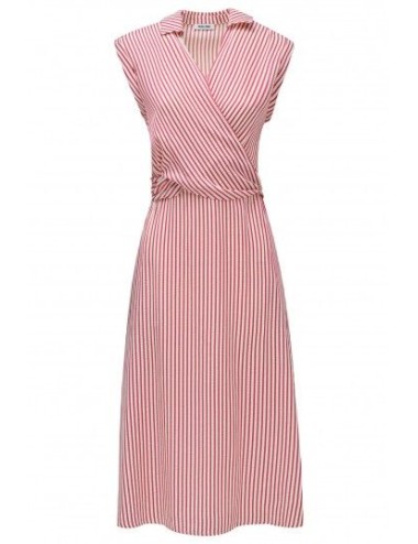 Vestido de raya rojas Salsa...