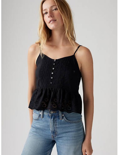 levis cora sl blouse black...