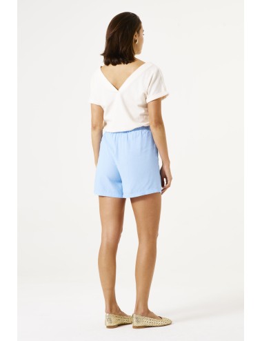 Camiseta blanca pico con...