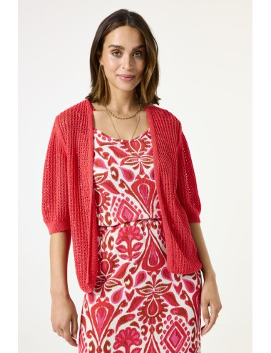 Chaqueta de punto ruby red...