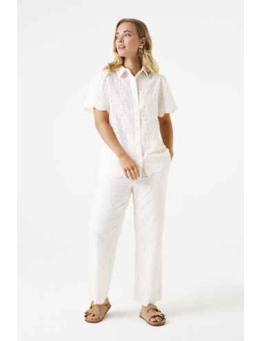 Pantalon calado  off white...
