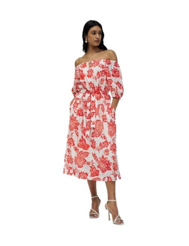 Vestido estampado con...