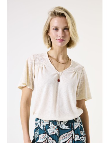 Camiseta pico whitecap con...