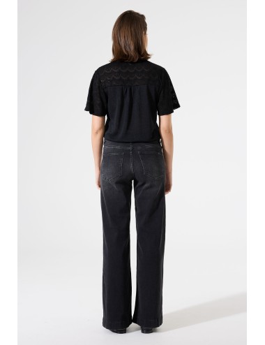 Camiseta pico black con...