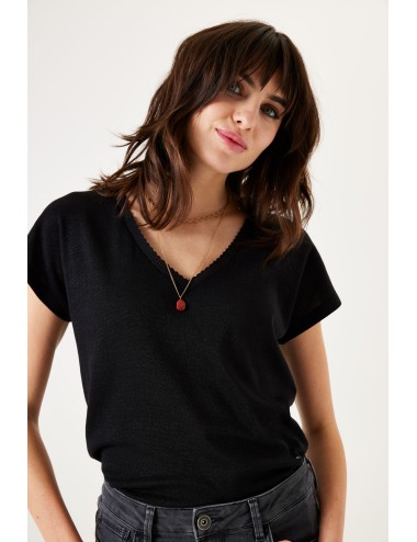 Camiseta pico black Garcia...