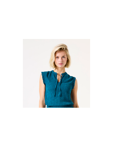 Blusa sin manga blue lagoon...