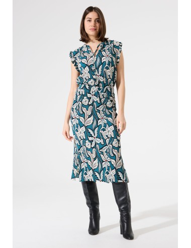 Falda estampada blue lagoon...