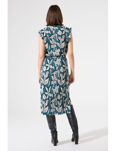 Falda estampada blue lagoon...