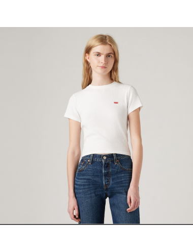 Levis sporty tee hm white rib