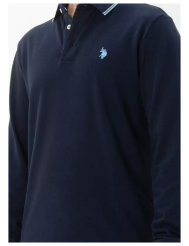 Polo manga larga ulla azul...