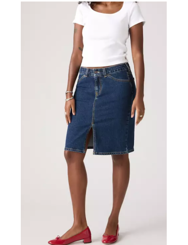 Levis low midi skirt longer...