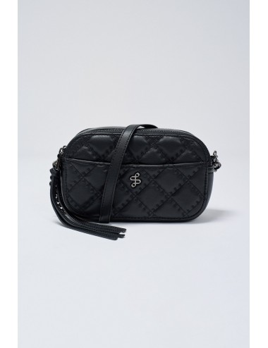 Bolso negro acolchado...