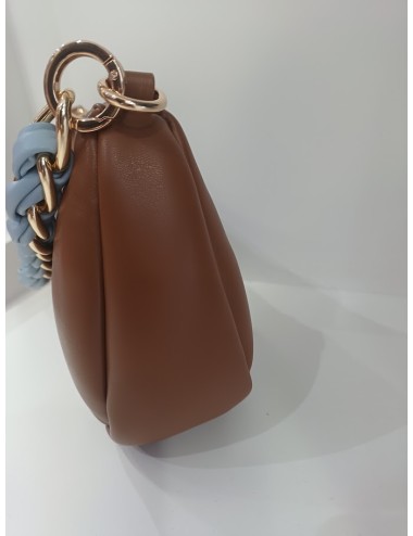 Bolso media luna clhara tan...