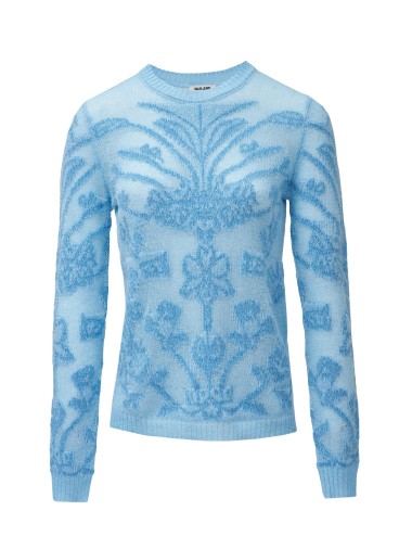 Jersey intarsia sweater...
