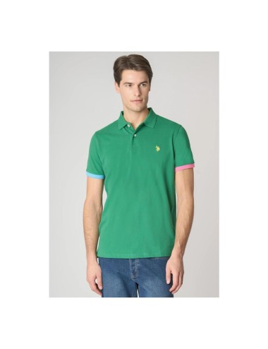Polo kory liso verde  Us...