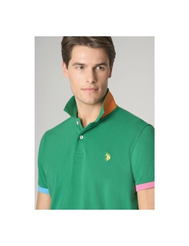 Polo kory liso verde  Us...