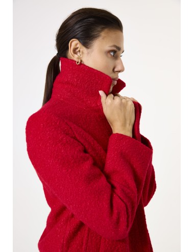 Abrigo Teddy  true red...