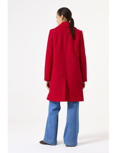 Abrigo Teddy  true red...