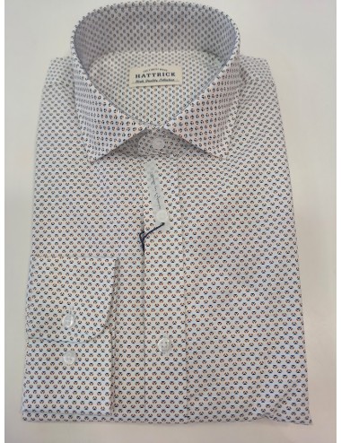 Camisa microdibujo camel...