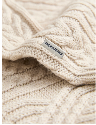 jprblusean knit cable crew...