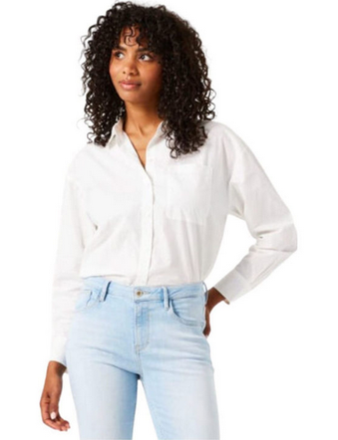 Camiseta lisa  blanca de...