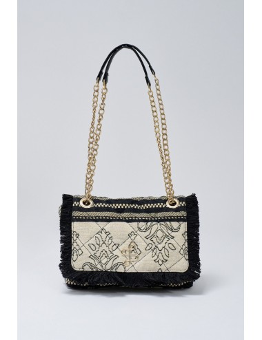 Bolso con bordados jaquard...