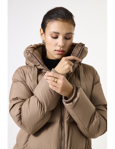 Abrigo largo winter taupe...
