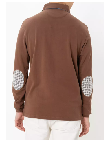 Polo camel  con coderas...