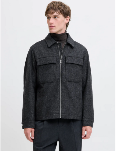 JPRCCRUSSEL WOOL BLEND GRAY...