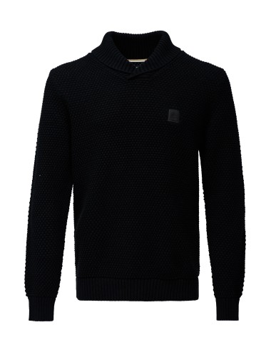 Jersey negro con cuello...